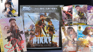 【ヴァイスシュヴァルツ】『勝利の女神：NIKKE』当たりカード/メルカリ相場/開封！🗽