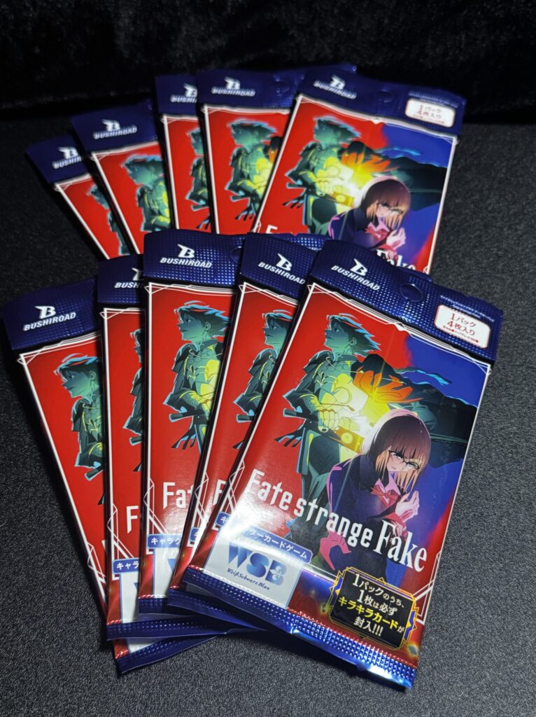 ヴァイスシュヴァルツブラウ】『Fate/strange Fake』の当たりカード